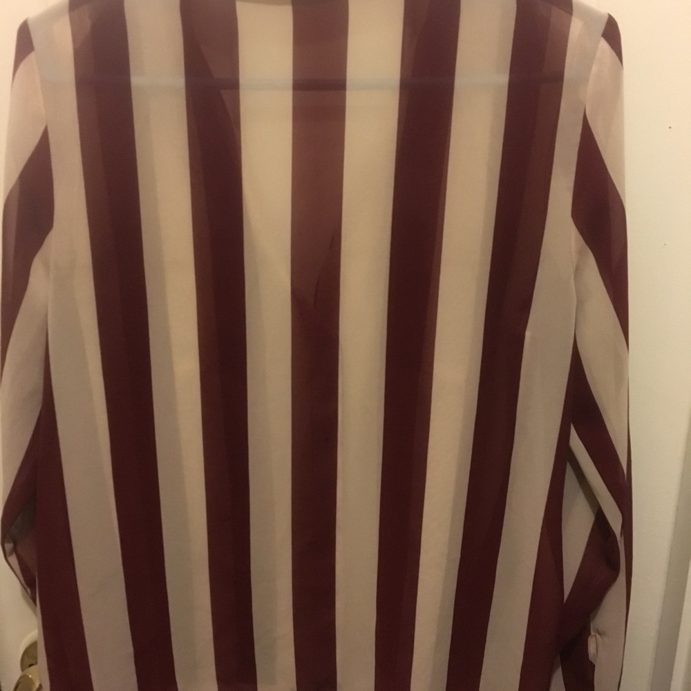 Striped button up - Picture 2 of 2